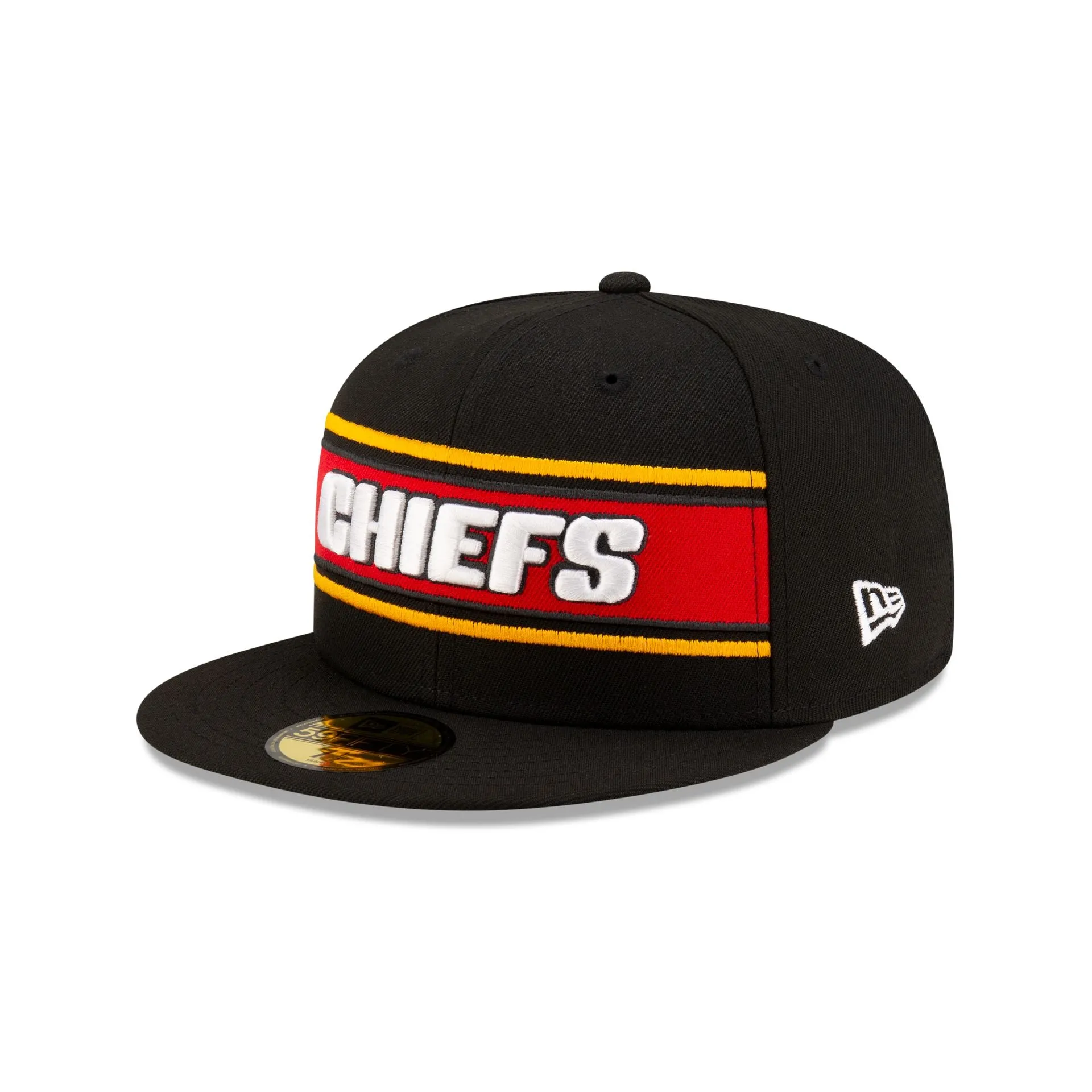 Kansas City Chiefs 2024 Sideline Black 59FIFTY Fitted Hat sold by New Era product image thumbnail 3