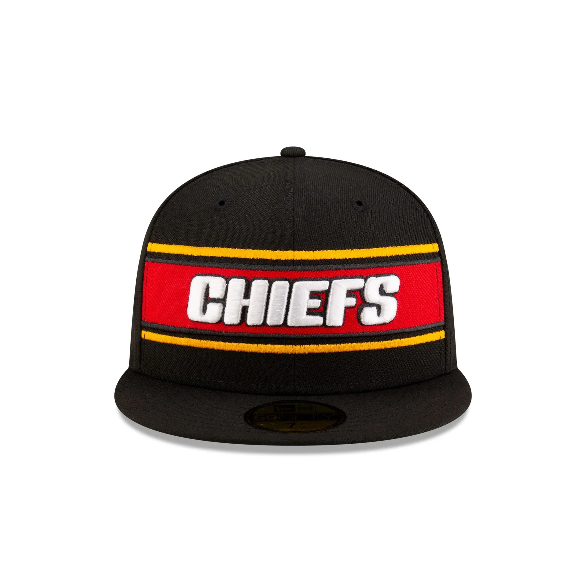 Kansas City Chiefs 2024 Sideline Black 59FIFTY Fitted Hat sold by New Era product image thumbnail 2