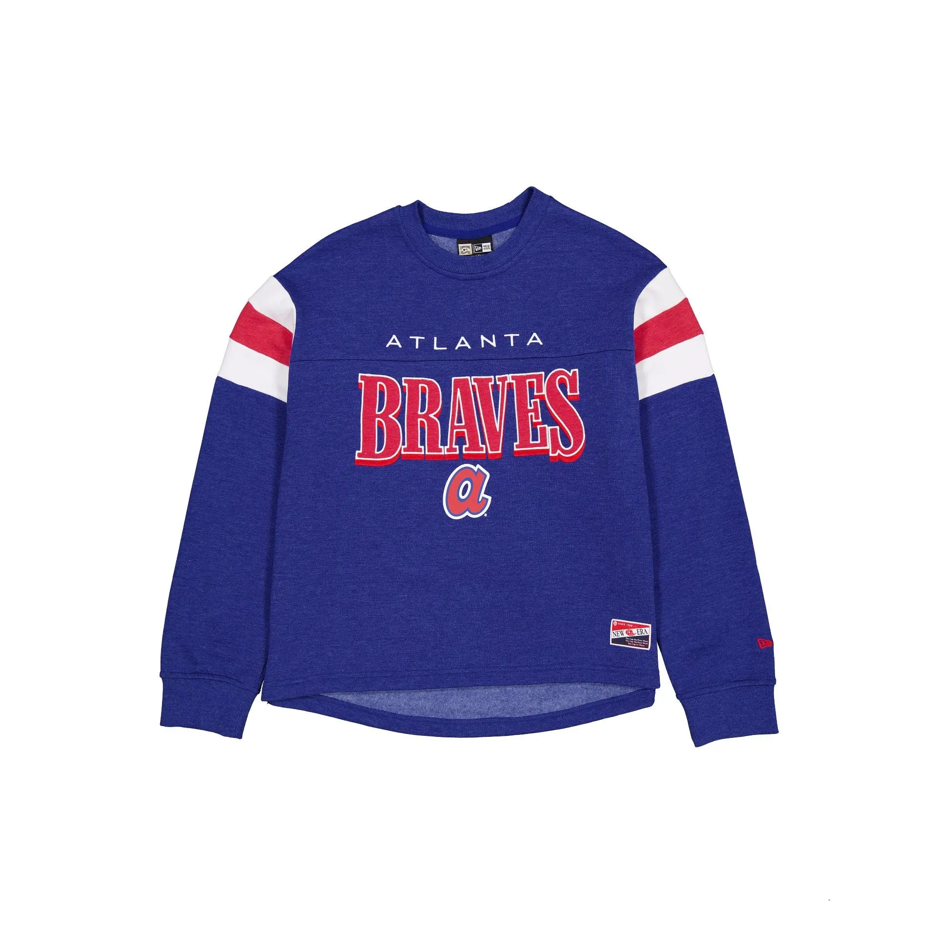 Atlanta Braves Throwback Women's Crewneck sold by New Era