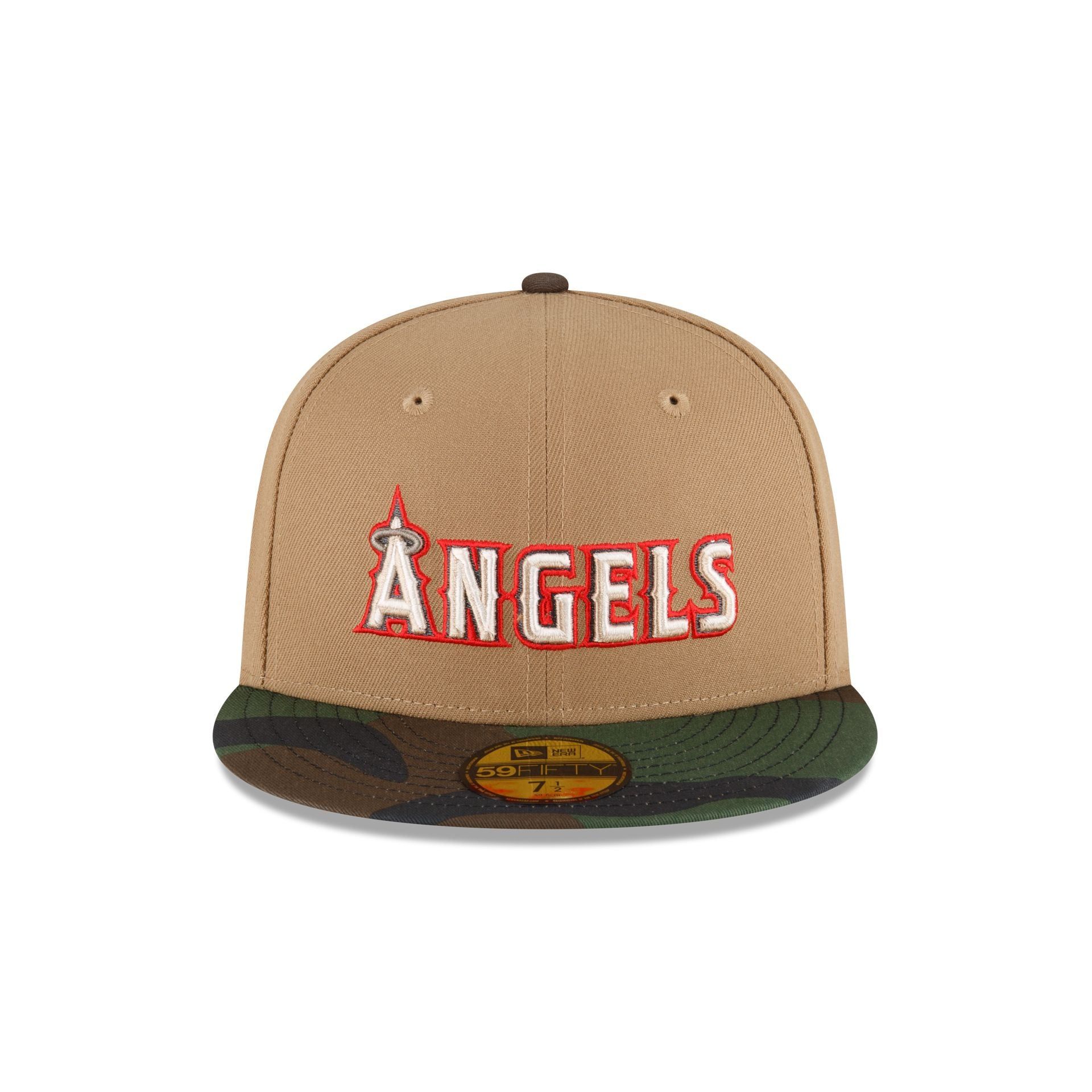Just Caps Camo Khaki Los Angeles Angels 59FIFTY Fitted Hat sold by New Era product image thumbnail 2