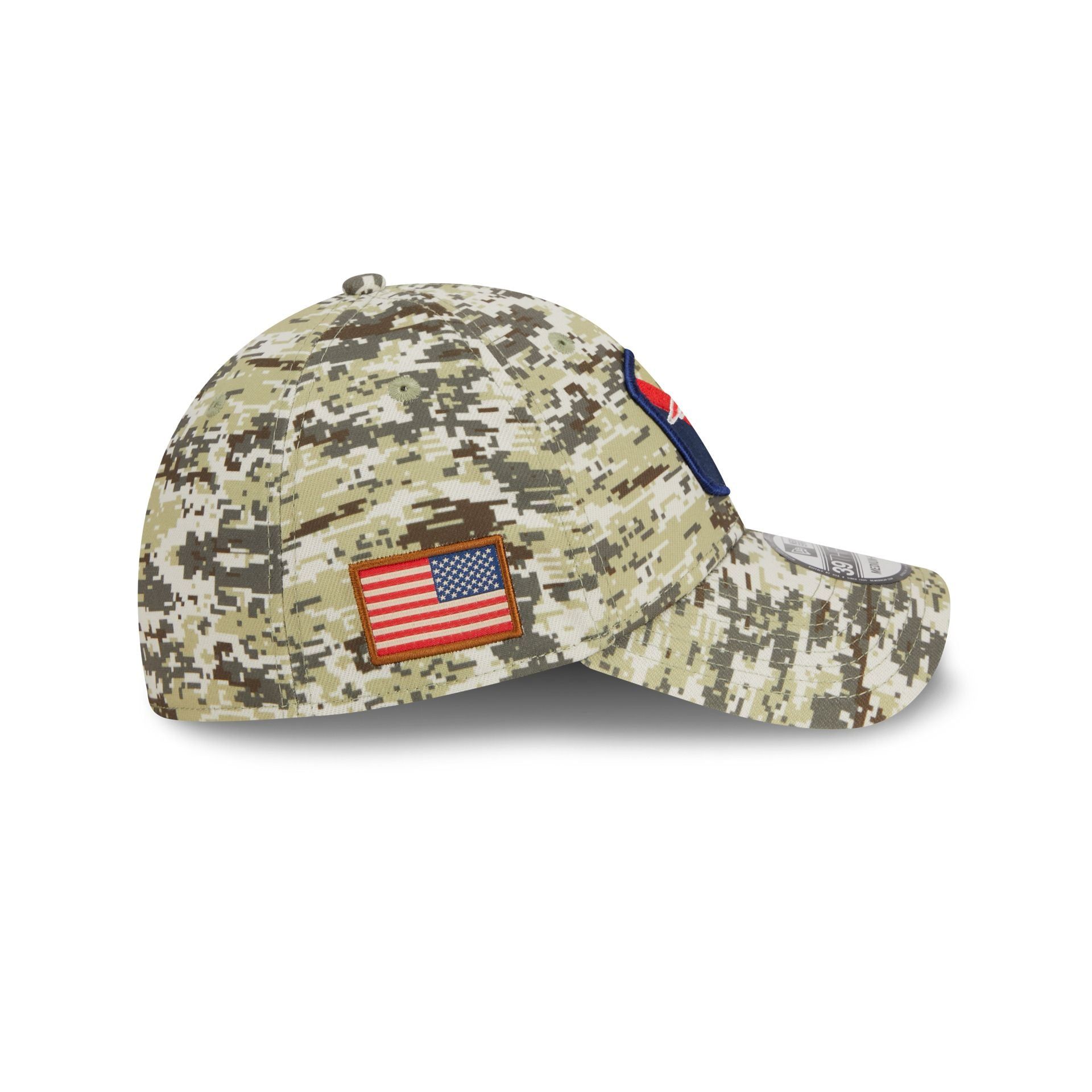New England Patriots 2023 Salute to Service Camo 39THIRTY Stretch Fit Hat sold by New Era product image thumbnail 4