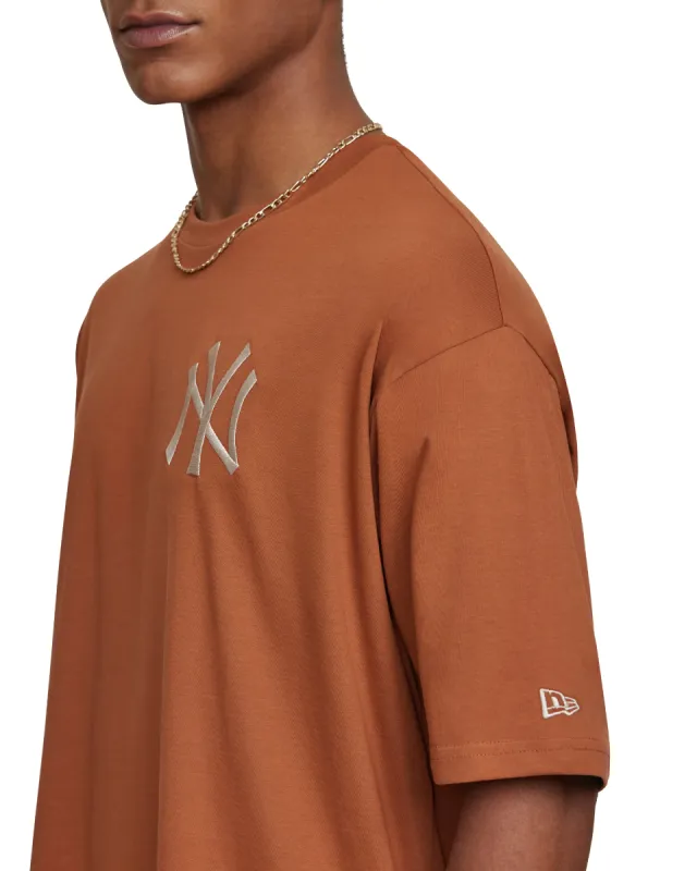 New York Yankees Essential Brown T-Shirt sold by New Era
