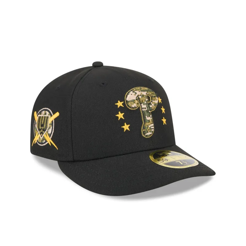 Philadelphia Phillies Armed Forces Day 2024 Low Profile 59FIFTY Fitted Hat sold by New Era