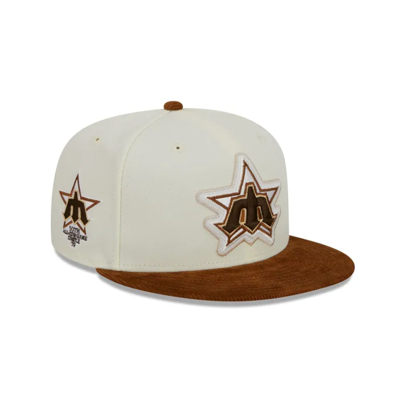 Seattle Mariners Cord 59FIFTY Fitted Hat sold by New Era