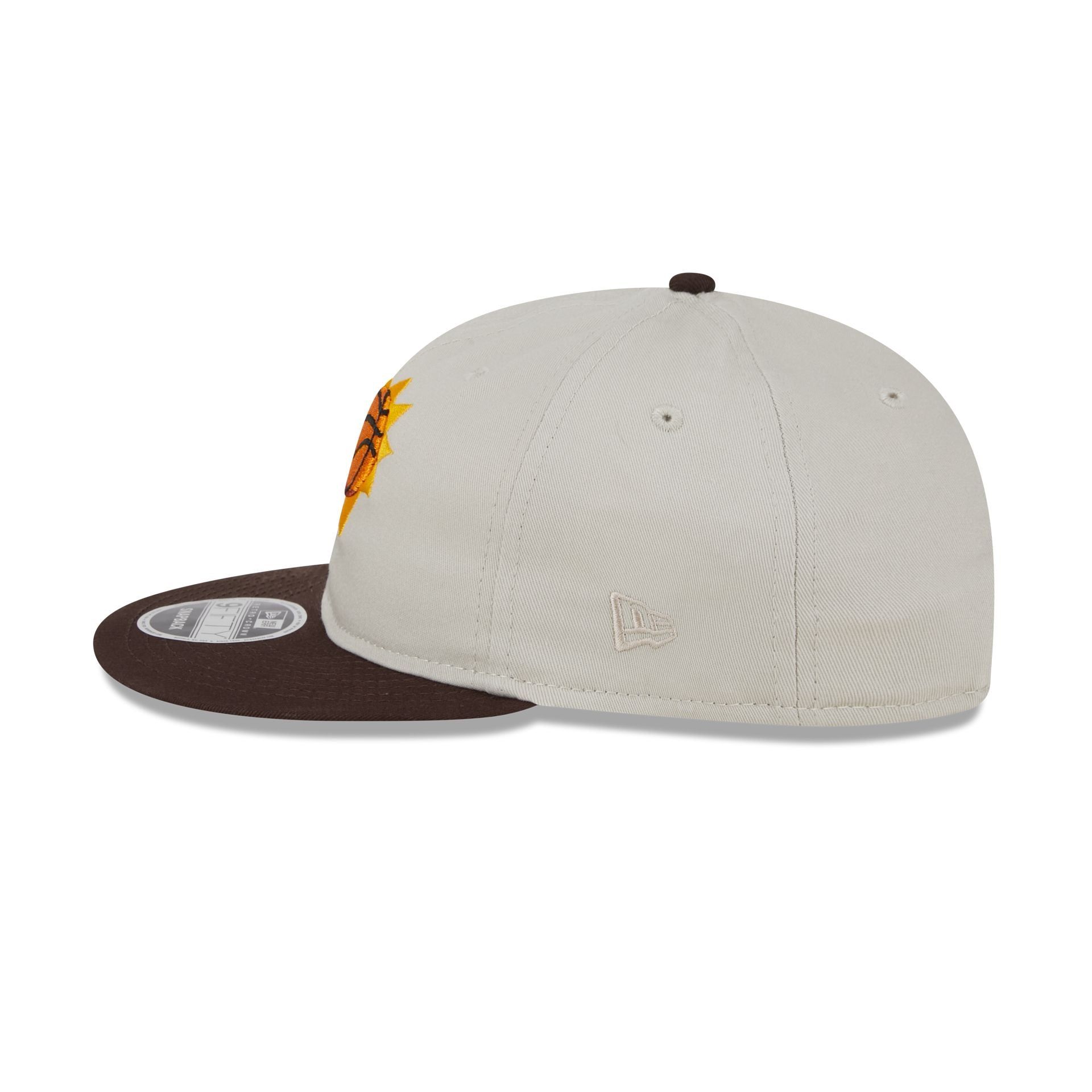 Phoenix Suns Two Tone Taupe Retro Crown 9FIFTY Snapback Hat sold by New Era product image thumbnail 4
