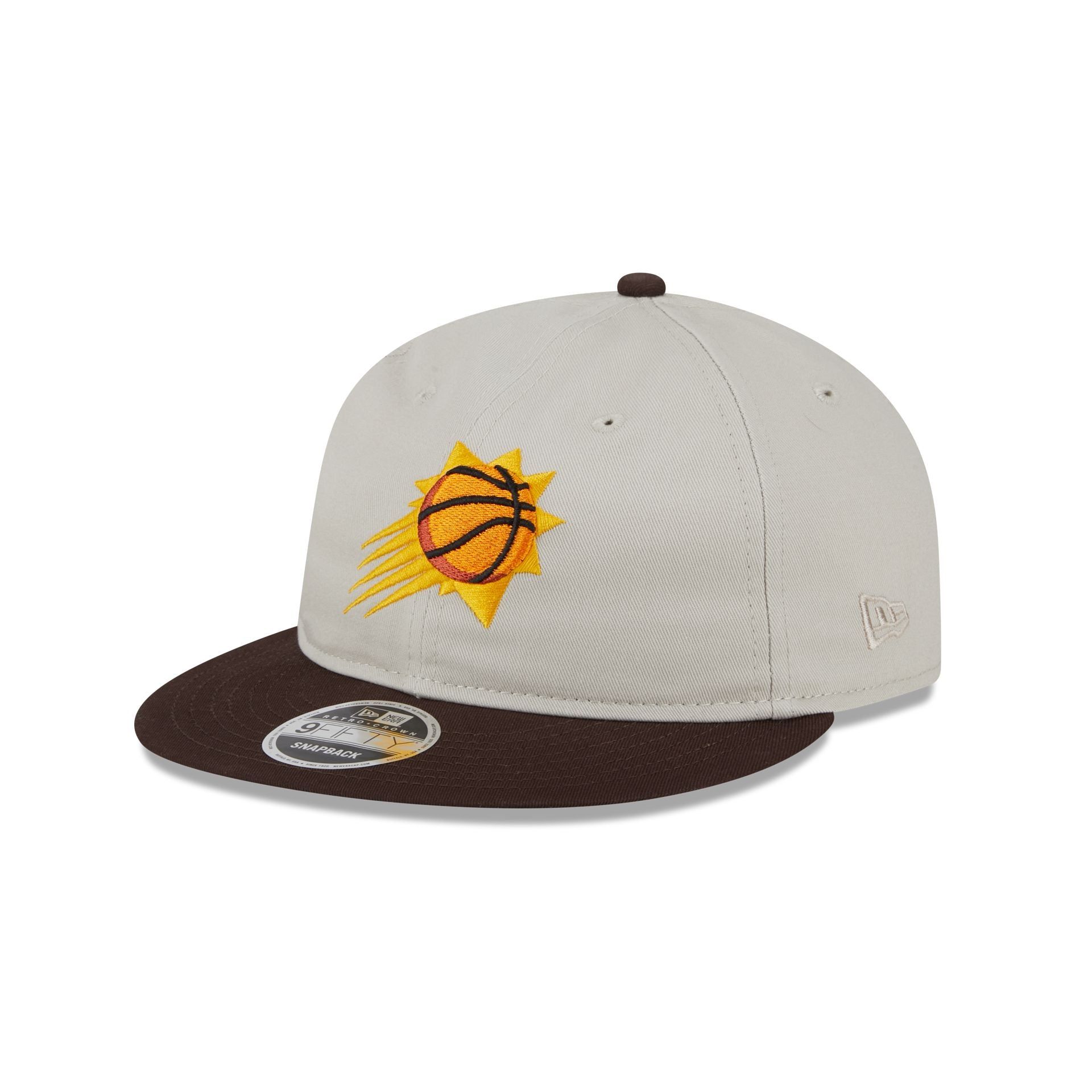 Phoenix Suns Two Tone Taupe Retro Crown 9FIFTY Snapback Hat sold by New Era