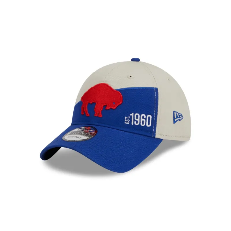 Buffalo Bills 2023 Sideline Historic 9TWENTY Adjustable Hat sold by New Era