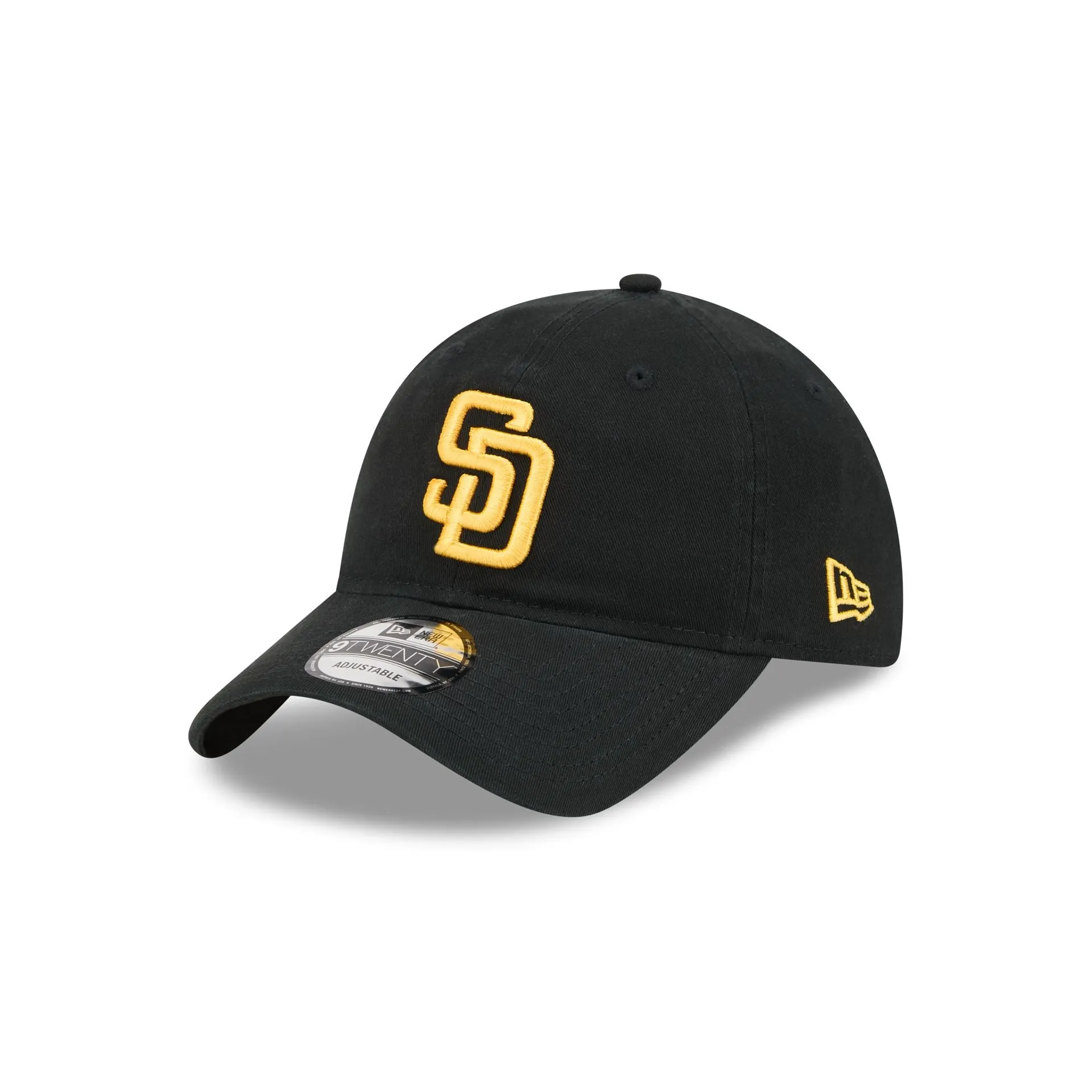 San Diego Padres Black 9TWENTY Adjustable Hat sold by New Era