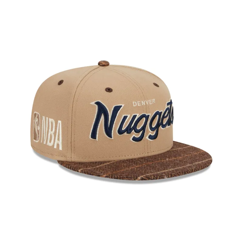 Denver Nuggets Traditional Check 9FIFTY Snapback Hat sold by New Era