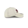 Atlanta Braves Team Stitch 9TWENTY Adjustable Hat sold by New Era