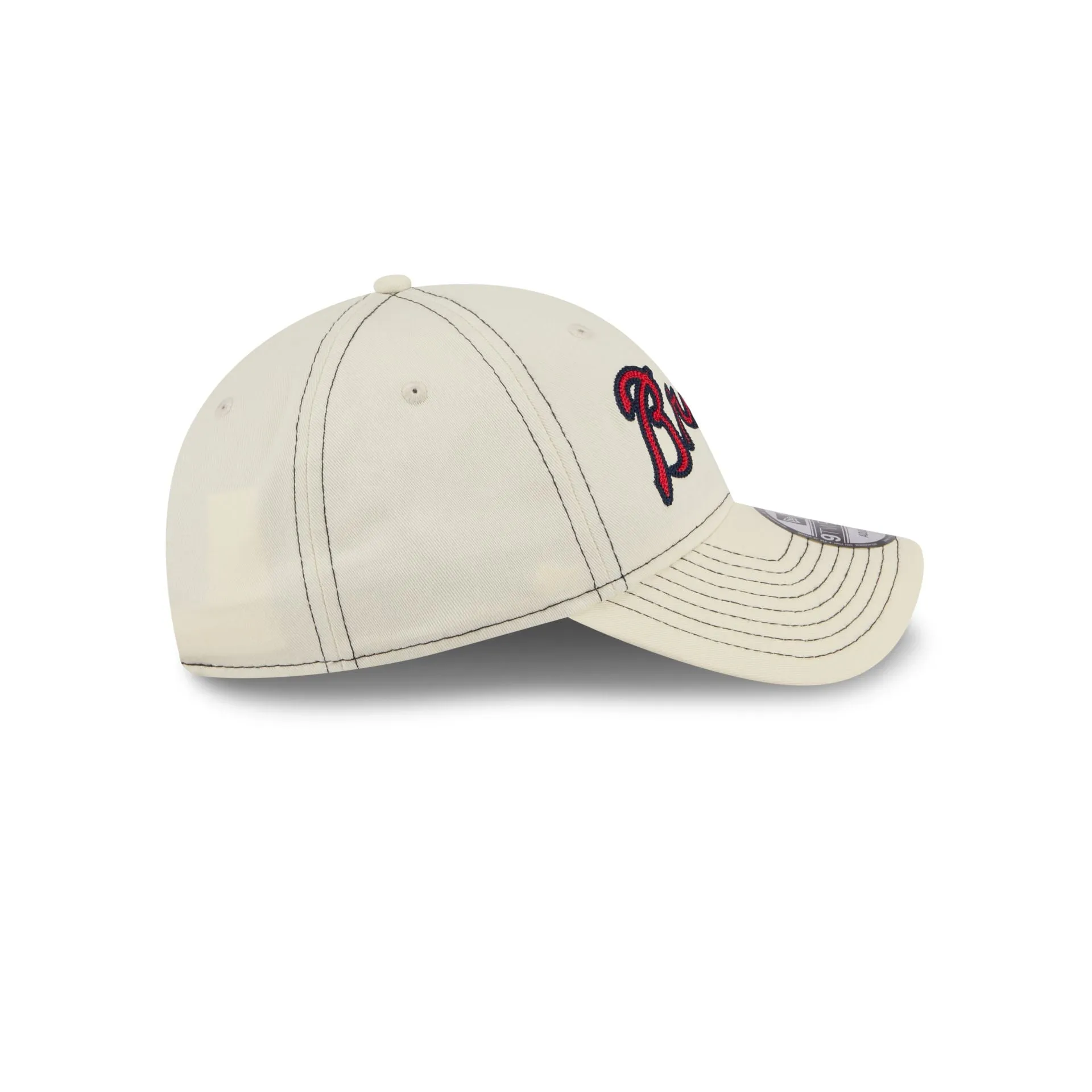 Atlanta Braves Team Stitch 9TWENTY Adjustable Hat sold by New Era product image thumbnail 5