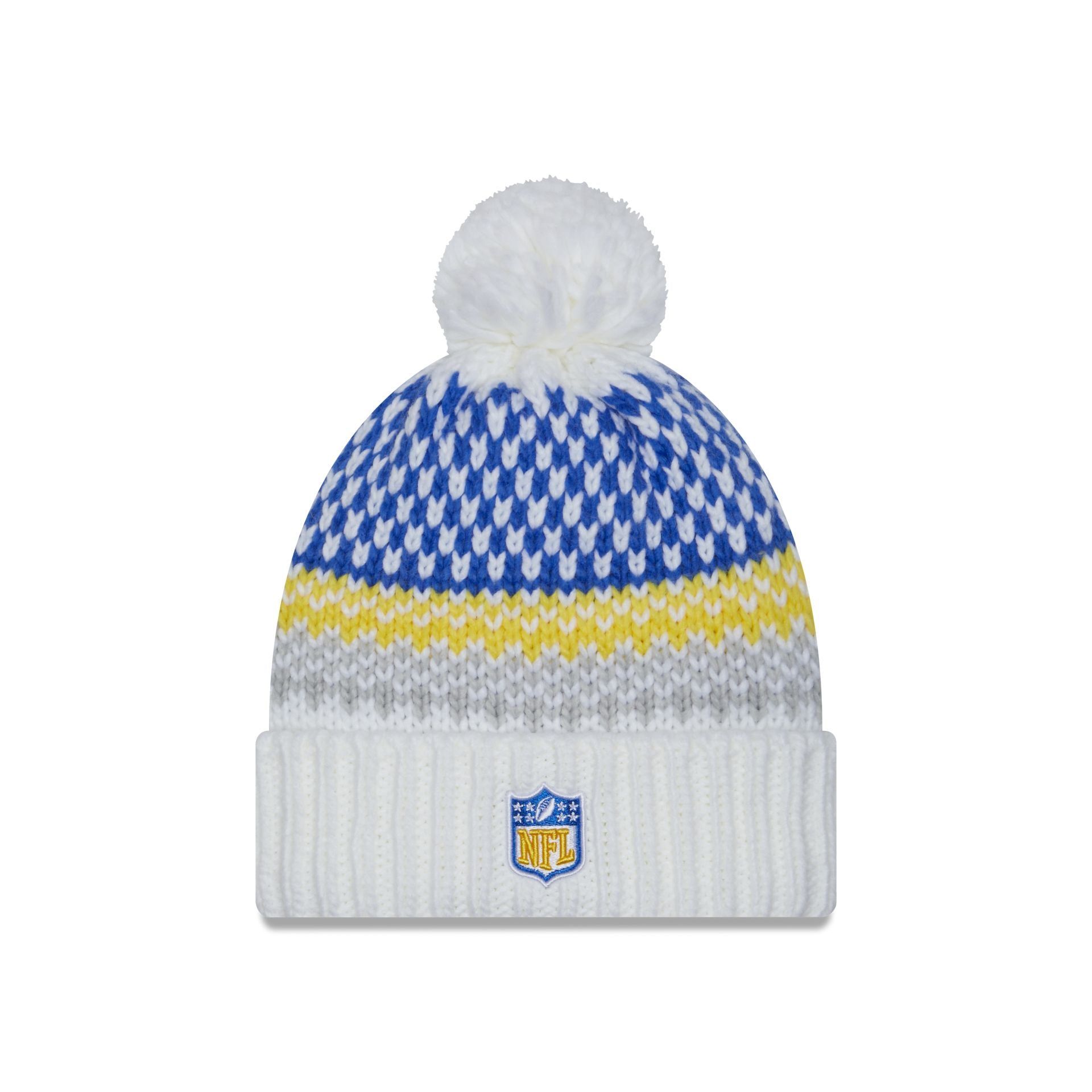 Los Angeles Rams 2023 Cold Weather Women's Pom Knit Hat sold by New Era product image thumbnail 2