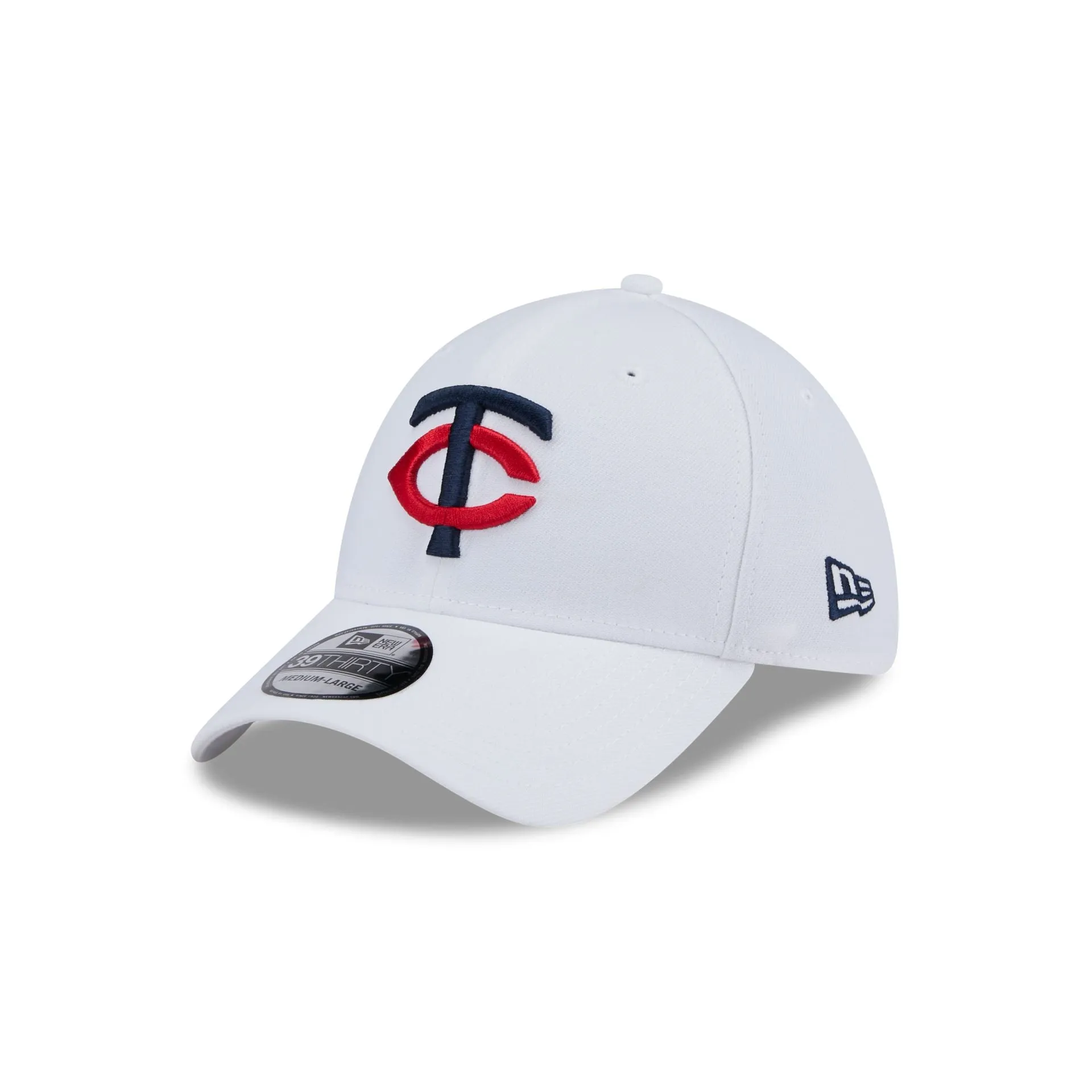 Minnesota Twins Optic White 39THIRTY Stretch Fit Hat sold by New Era