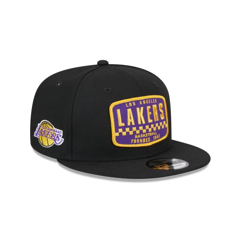 Los Angeles Lakers 2024 Rally Drive 9FIFTY Snapback Hat sold by New Era