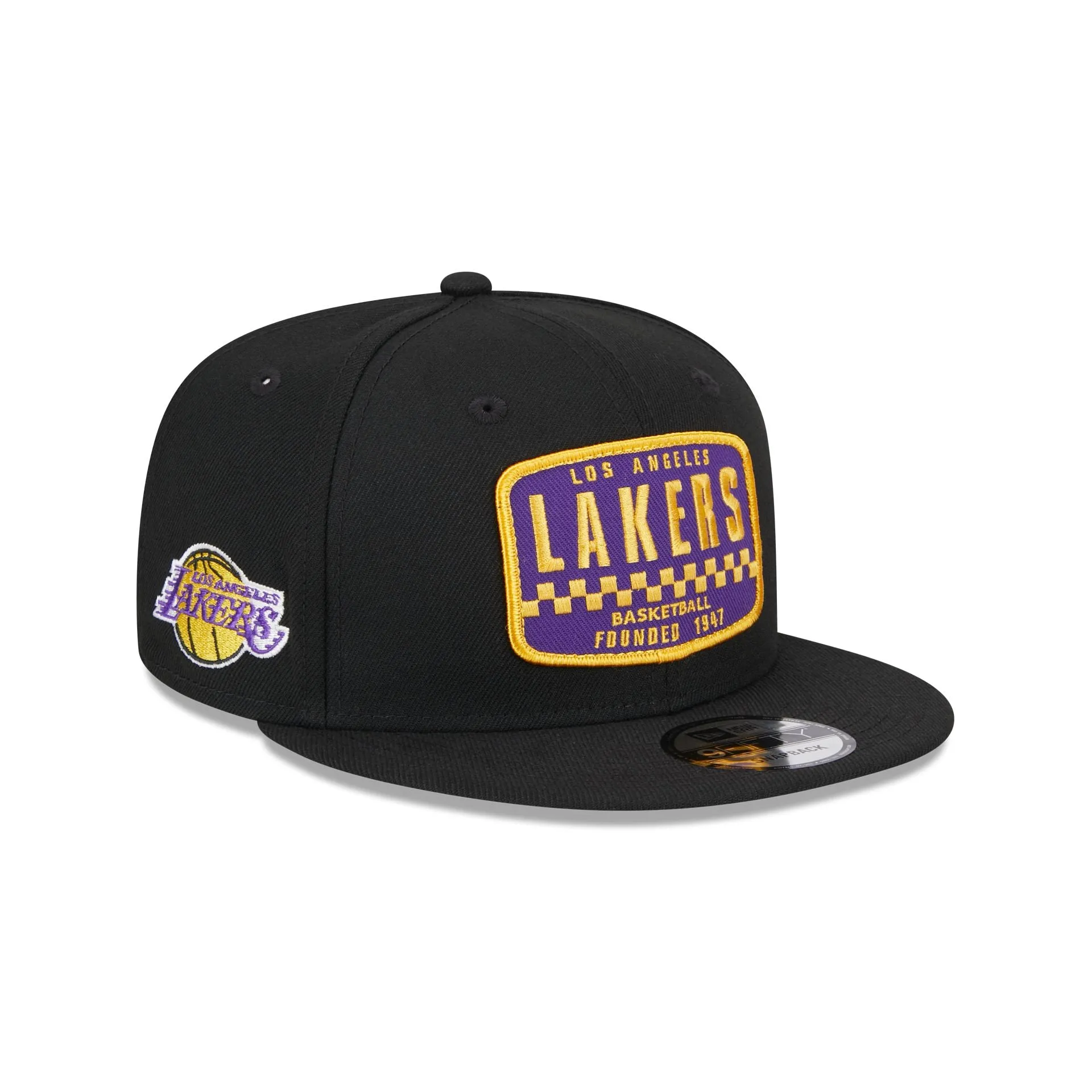 Los Angeles Lakers 2024 Rally Drive 9FIFTY Snapback Hat sold by New Era