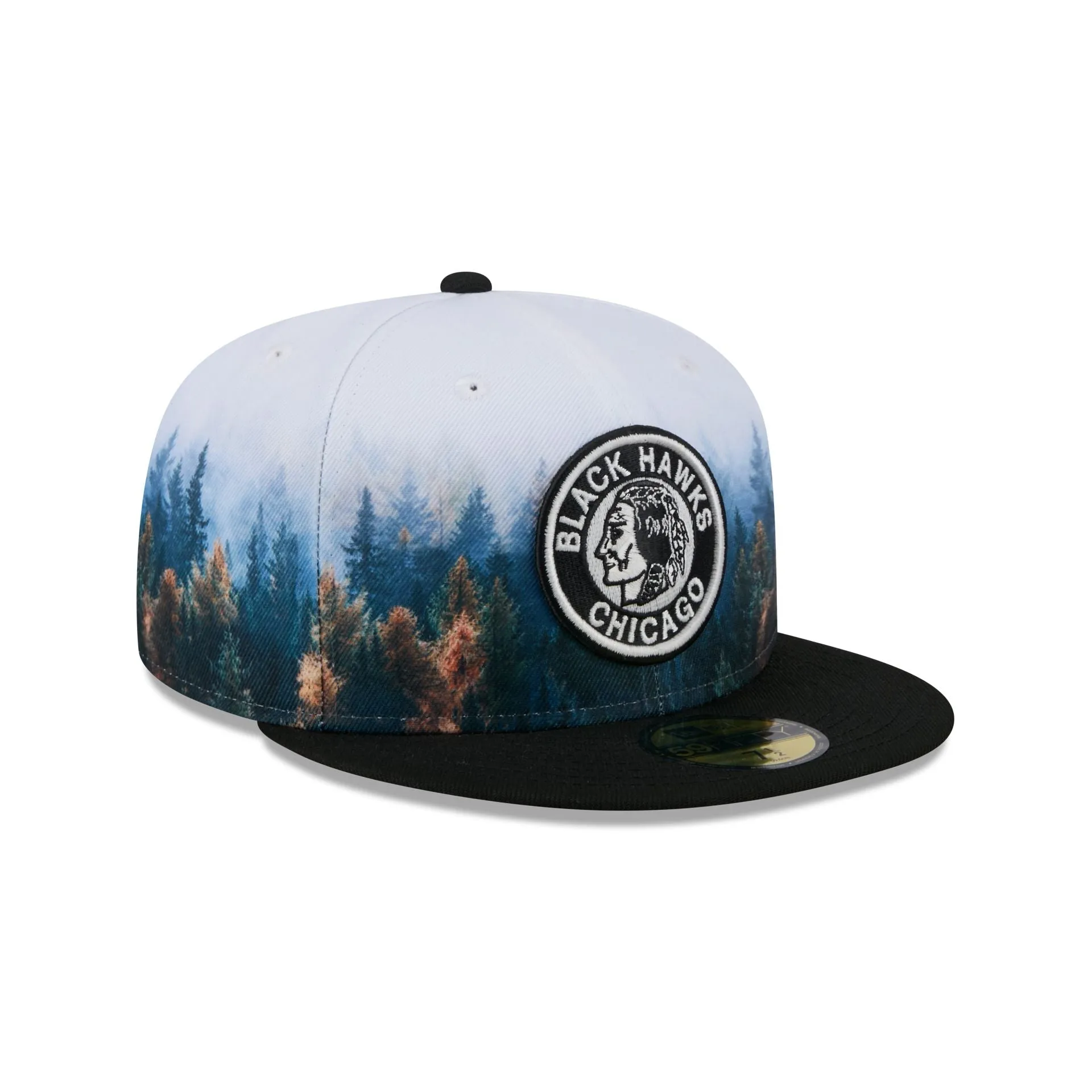 Chicago Blackhawks Photoreal 59FIFTY Fitted Hat sold by New Era product image thumbnail 3