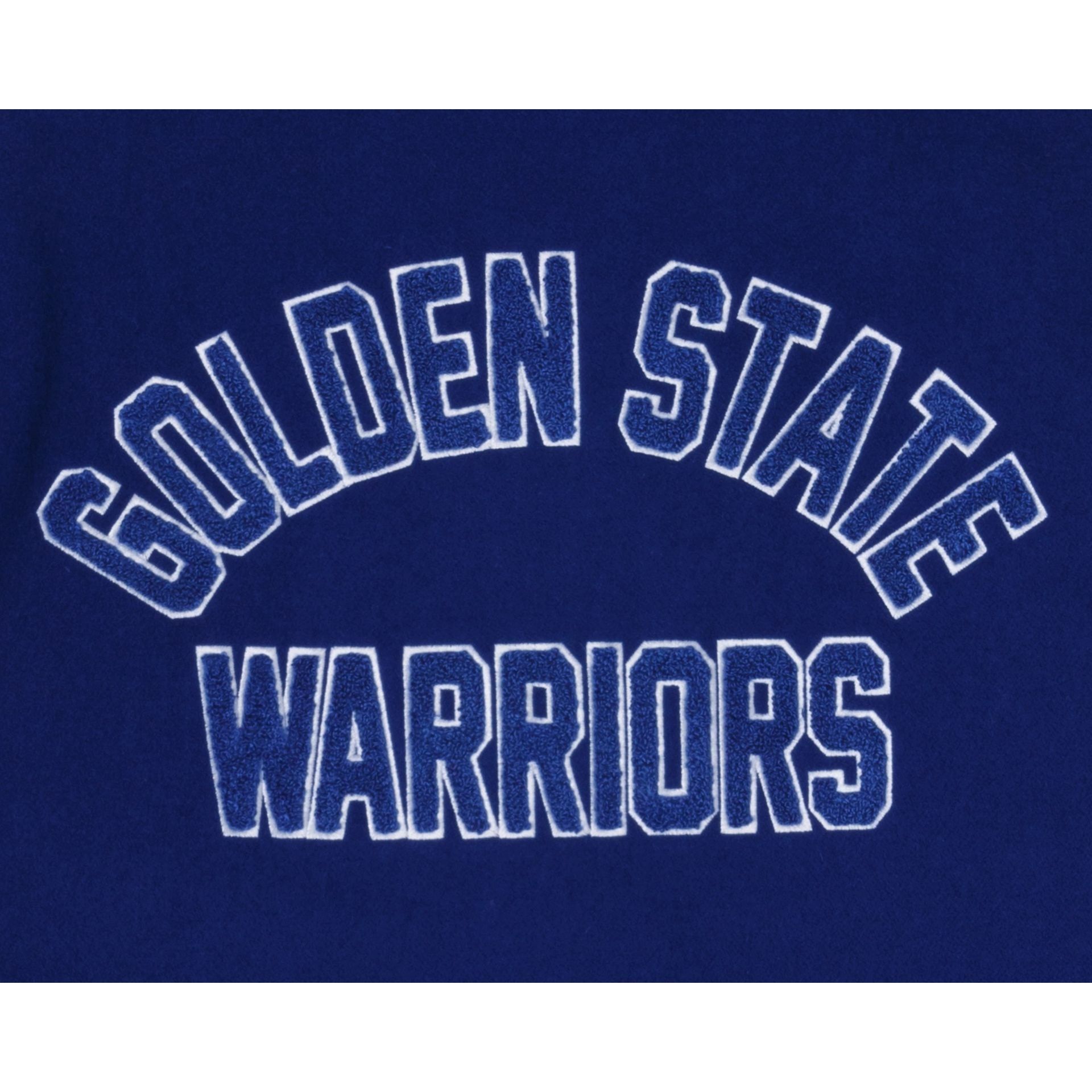 Golden State Warriors Blue Varsity Jacket sold by New Era product image thumbnail 4
