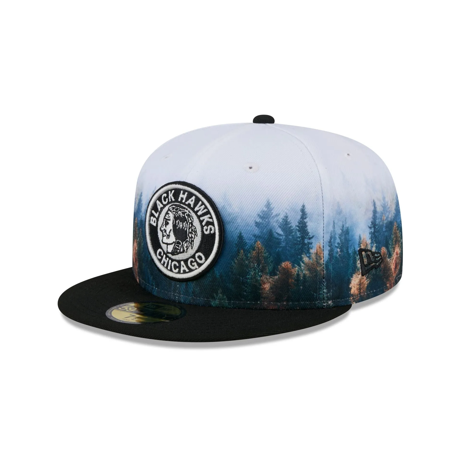 Chicago Blackhawks Photoreal 59FIFTY Fitted Hat sold by New Era