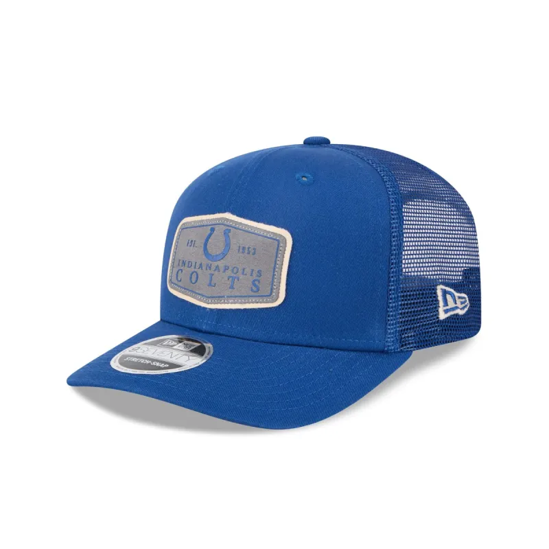 Indianapolis Colts Labeled 9SEVENTY Stretch-Snap Hat sold by New Era