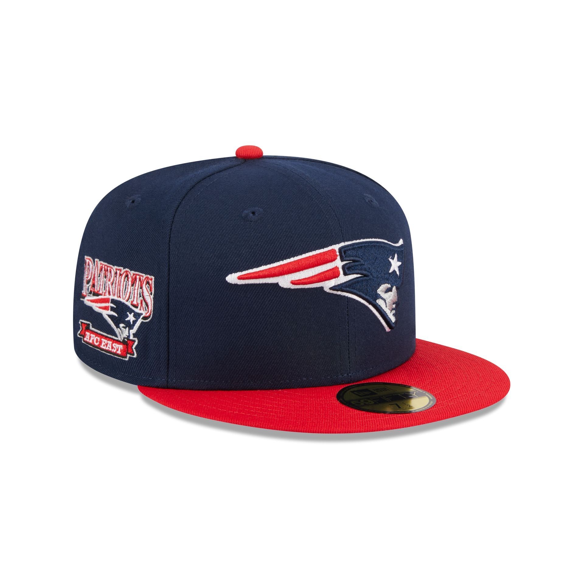 New England Patriots Throwback Hidden 59FIFTY Fitted Hat sold by New Era