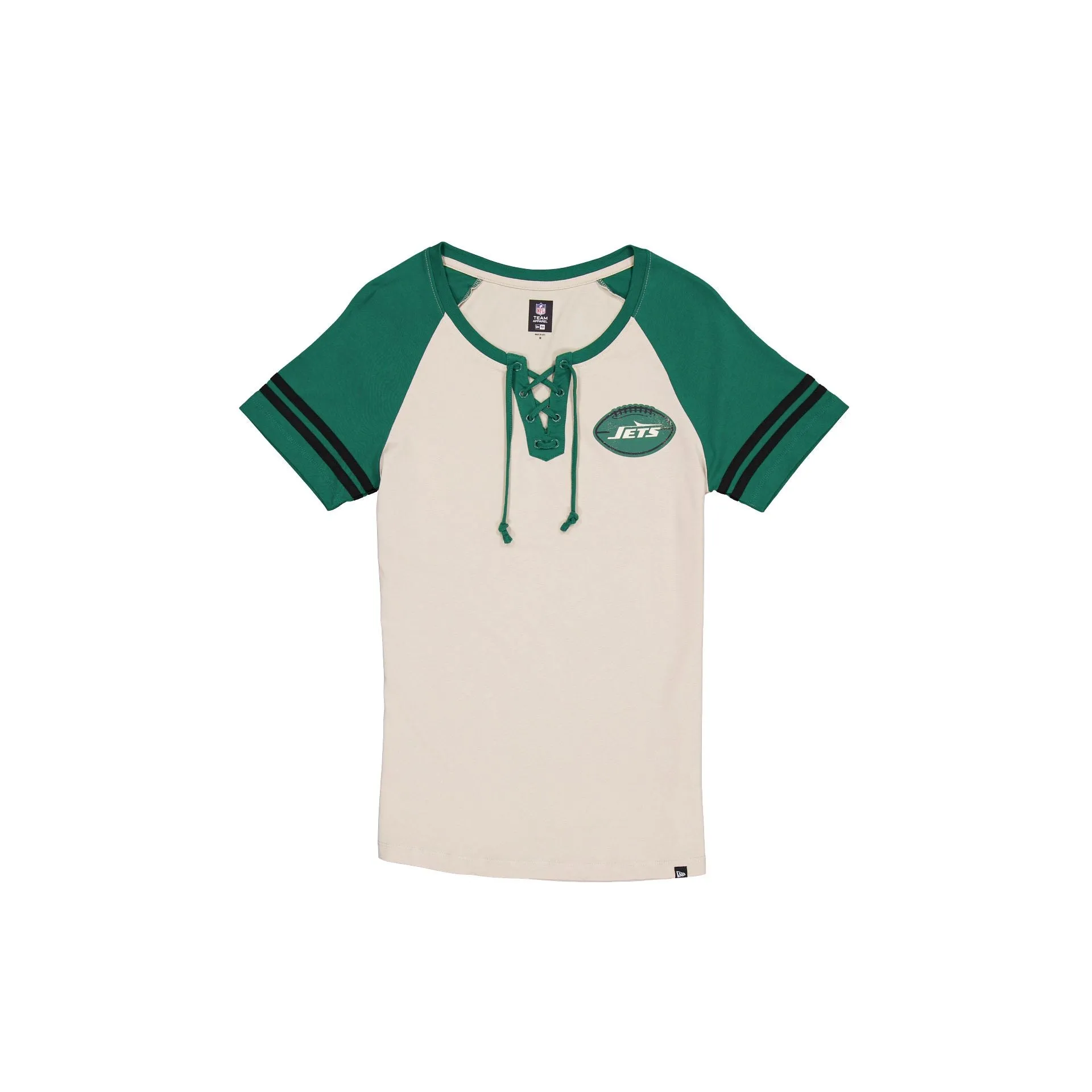 New York Jets 3rd Down Historic Women's T-Shirt sold by New Era