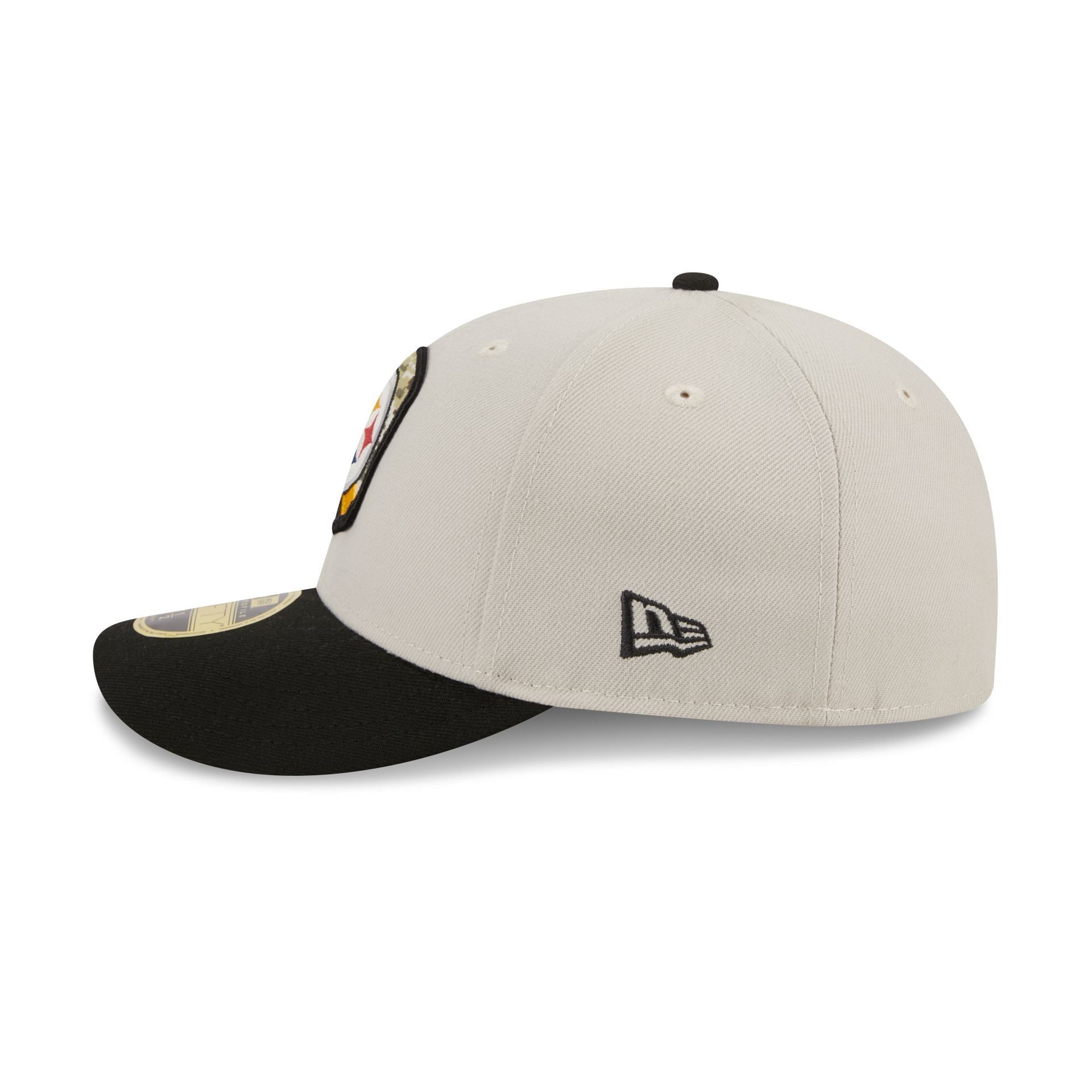 Pittsburgh Steelers 2023 Salute to Service Low Profile 59FIFTY Fitted Hat sold by New Era product image thumbnail 5