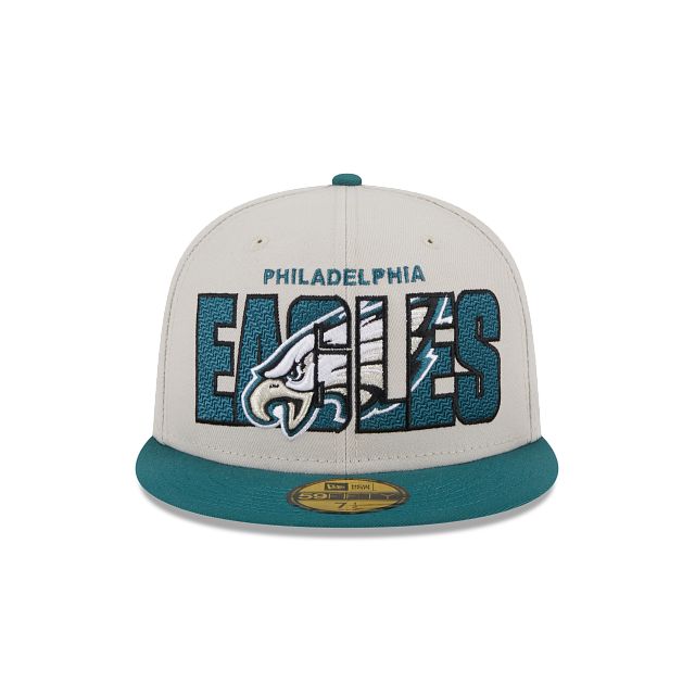 Philadelphia Eagles 2023 Draft 59FIFTY Fitted Hat sold by New Era product image thumbnail 2