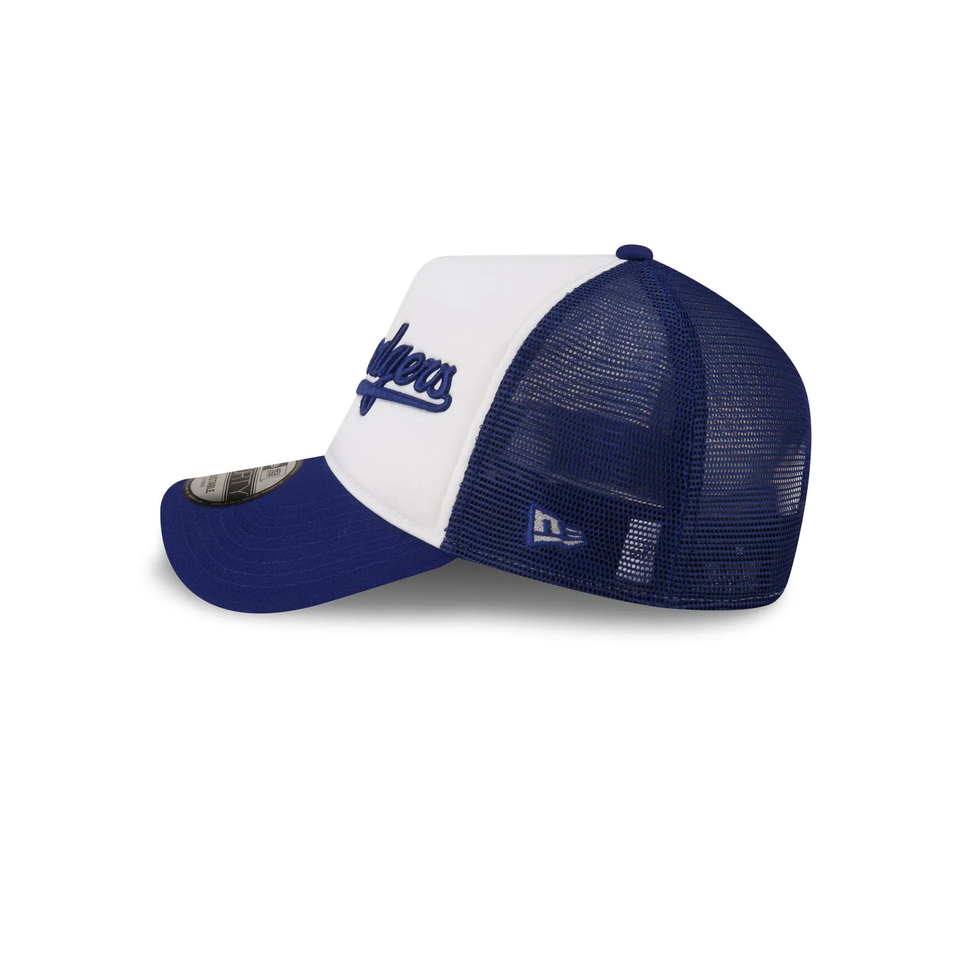 Los Angeles Dodgers White Crown 9FORTY A-Frame Trucker Hat sold by New Era product image thumbnail 4
