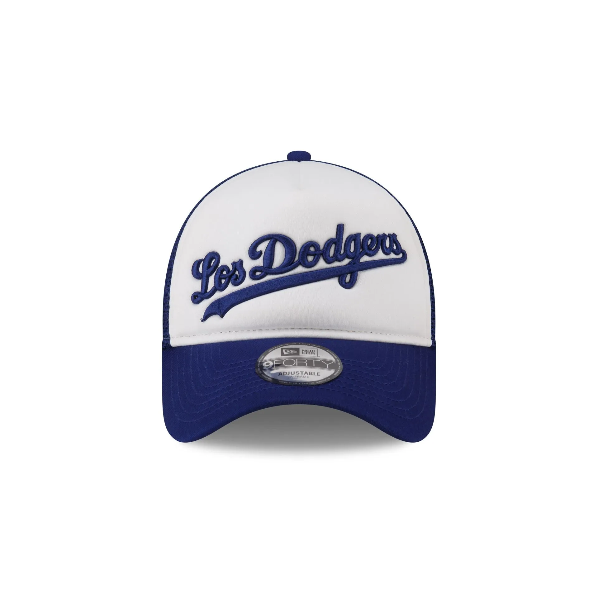 Los Angeles Dodgers White Crown 9FORTY A-Frame Trucker Hat sold by New Era product image thumbnail 2