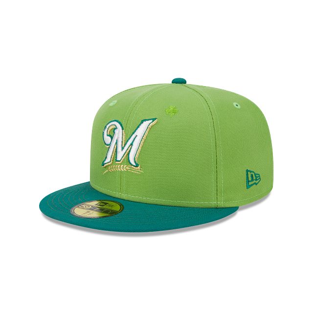 Milwaukee Brewers Lucky Streak 59FIFTY Fitted Hat sold by New Era