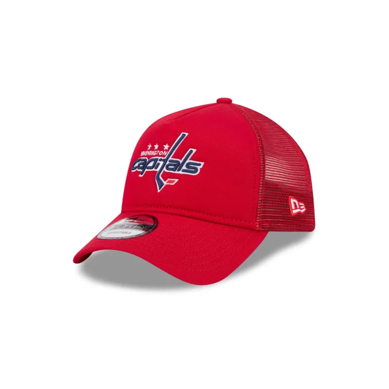 Washington Capitals 9FORTY A-Frame Trucker Hat sold by New Era