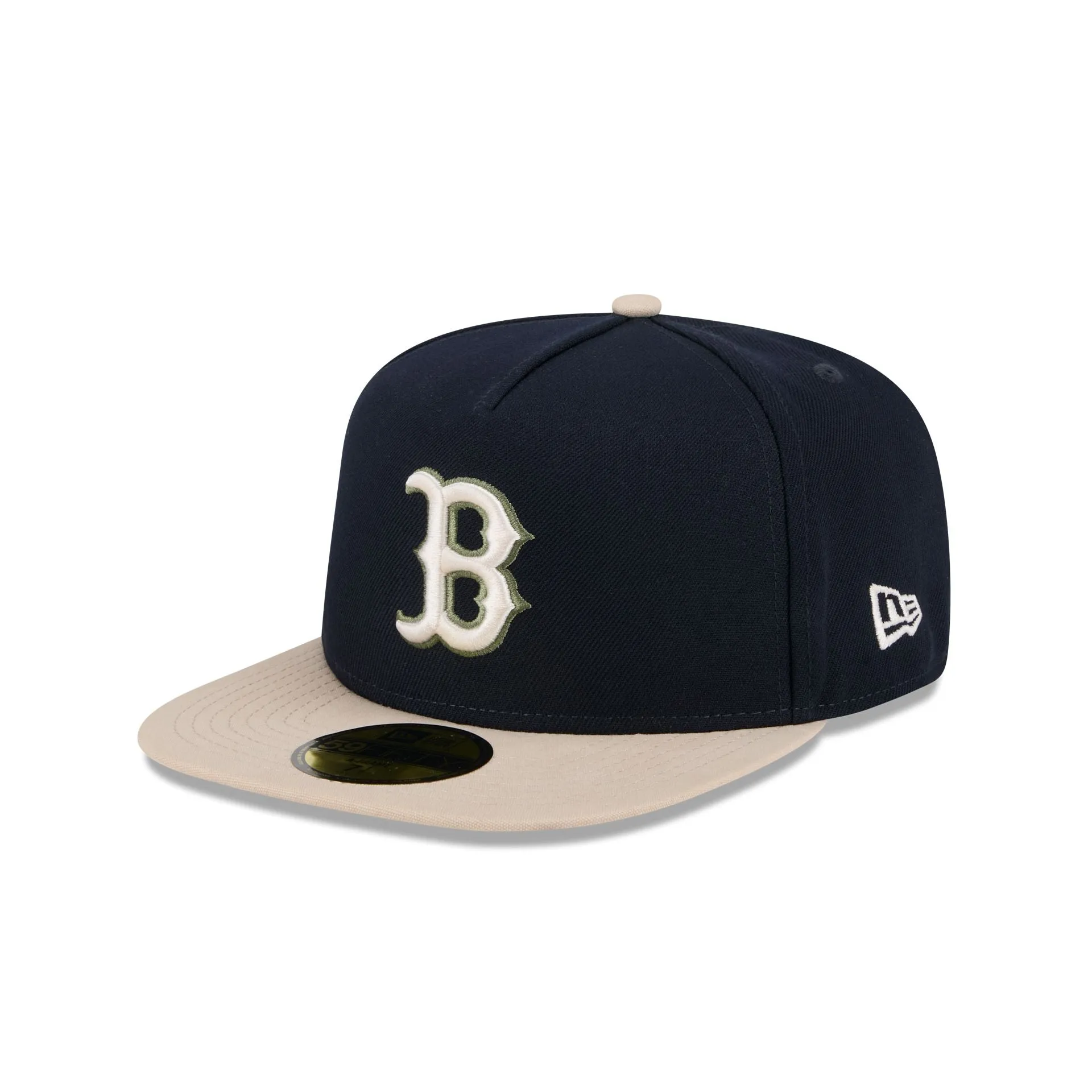 Boston Red Sox Canvas 59FIFTY A-Frame Fitted Hat sold by New Era product image thumbnail 3