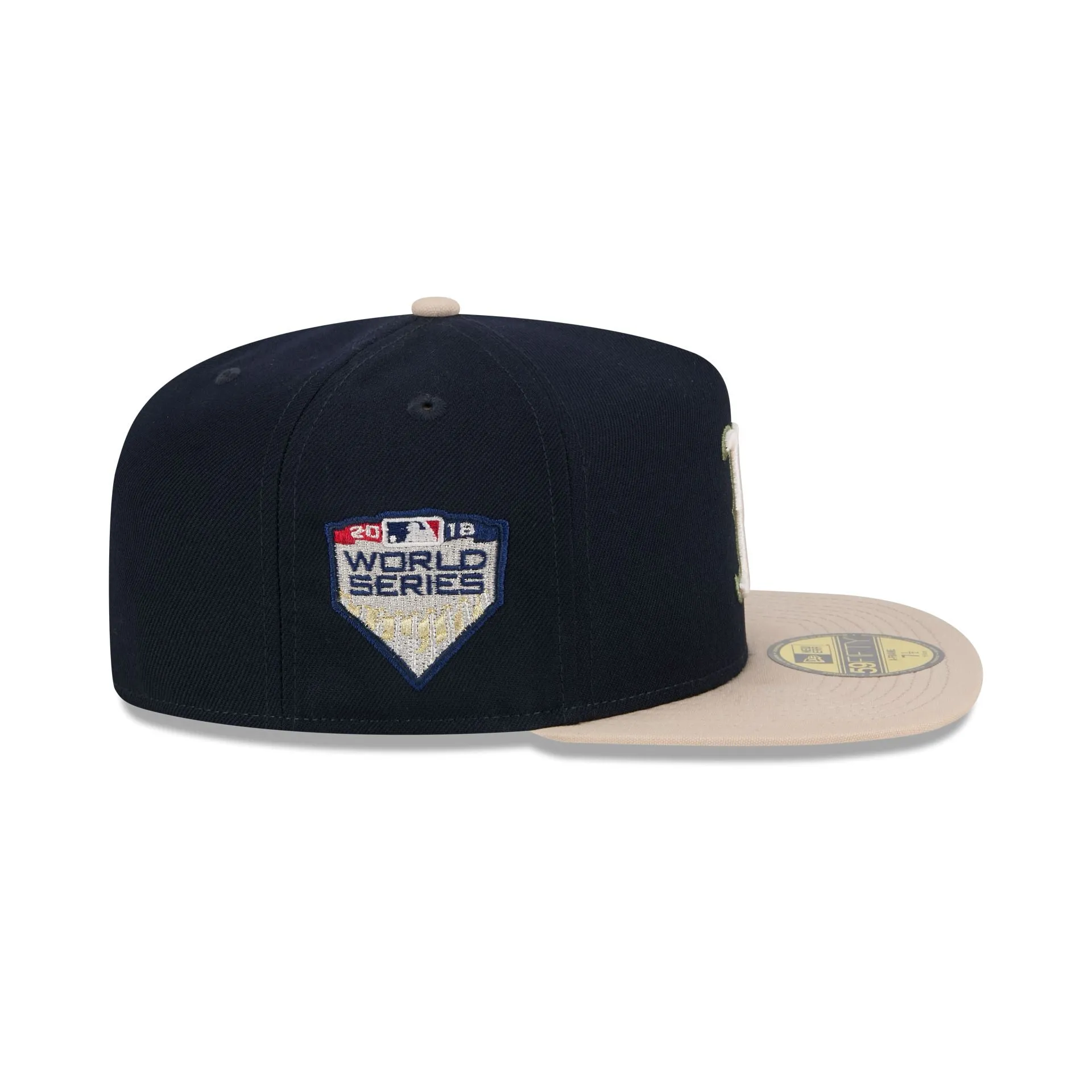 Boston Red Sox Canvas 59FIFTY A-Frame Fitted Hat sold by New Era product image thumbnail 4