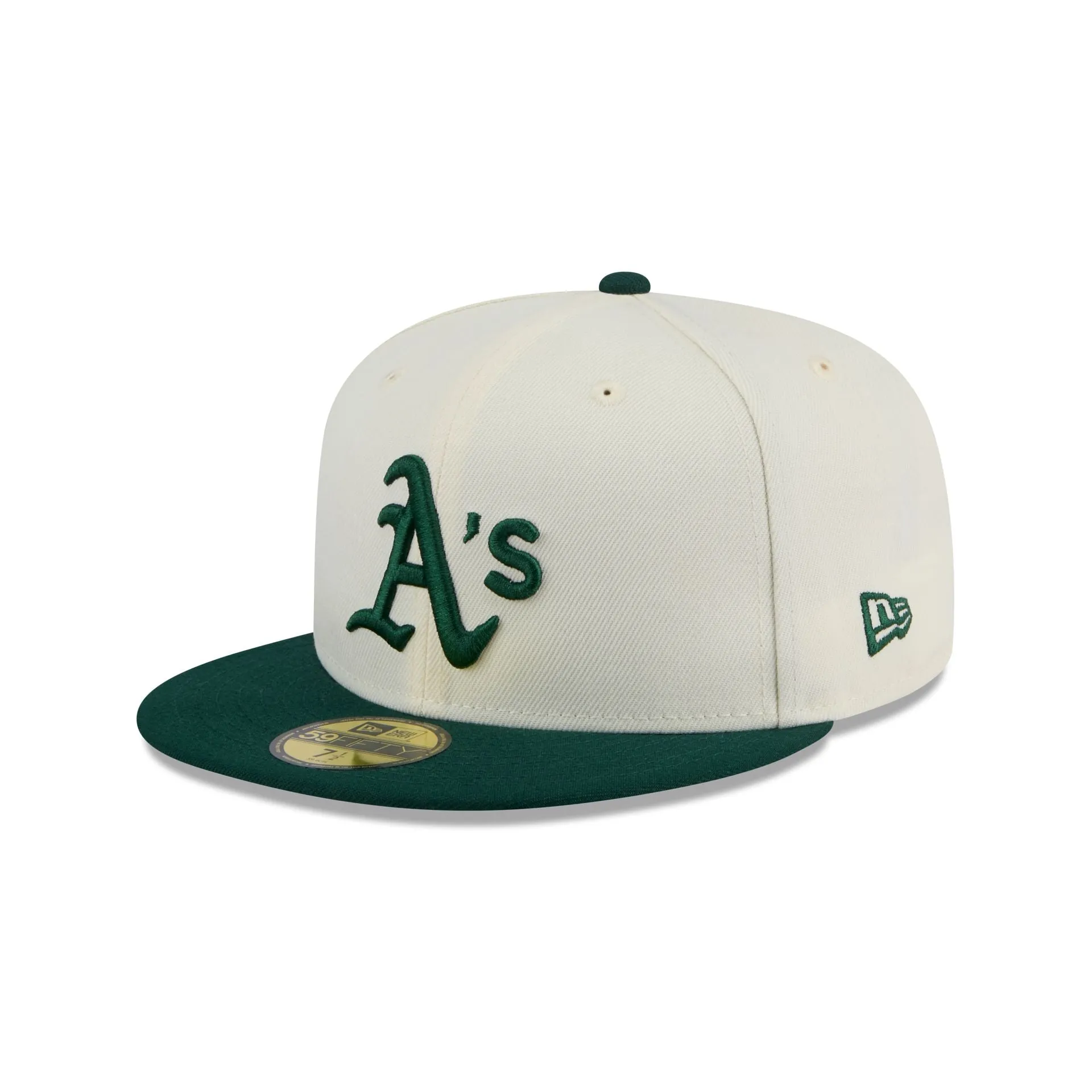 Oakland Athletics Chrome 59FIFTY Fitted Hat sold by New Era