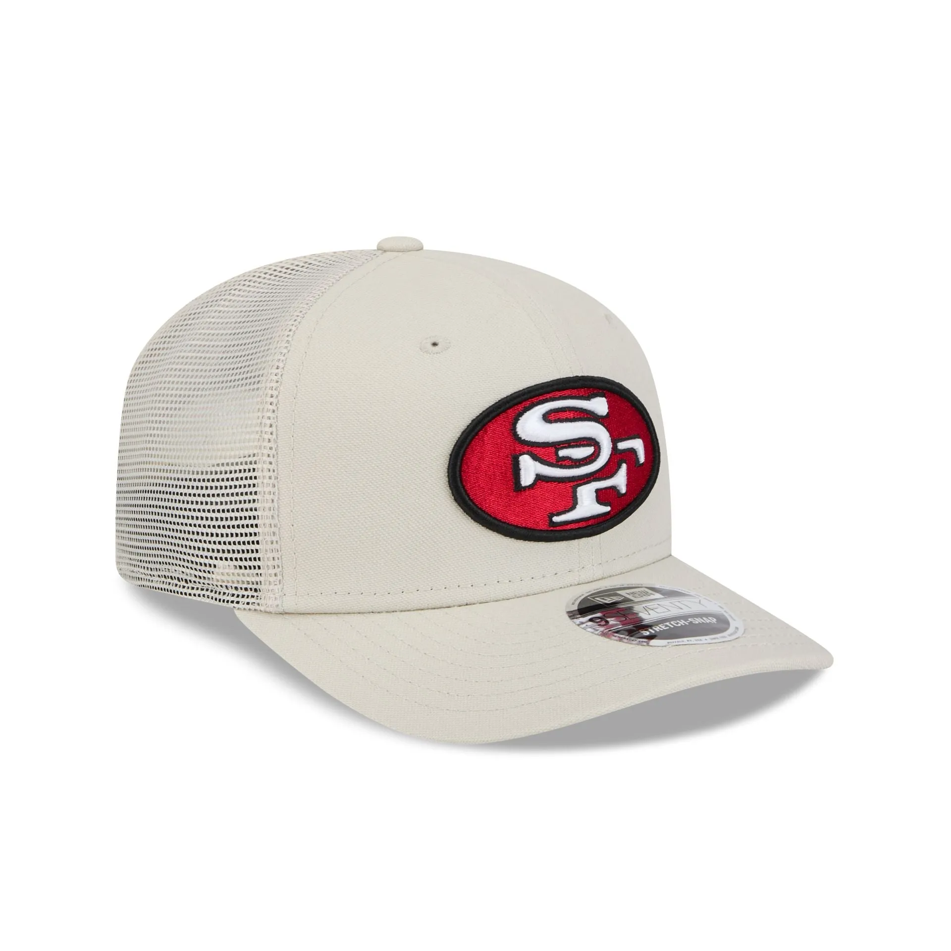 San Francisco 49ers Canvas 9SEVENTY Trucker Hat sold by New Era product image thumbnail 3