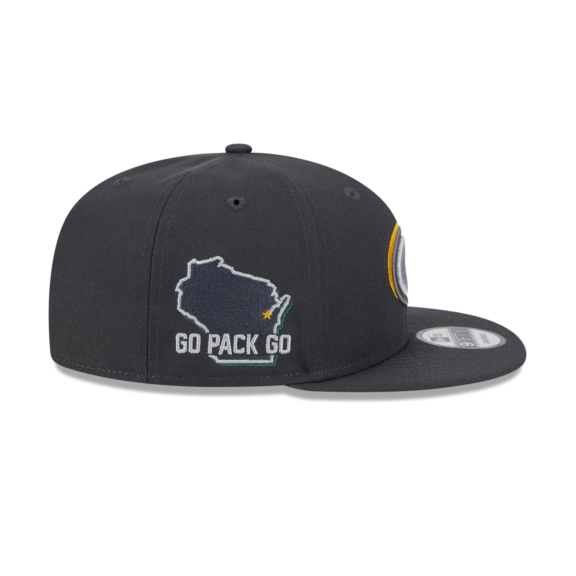 Green Bay Packers 2024 Draft 9FIFTY Snapback Hat sold by New Era product image thumbnail 4