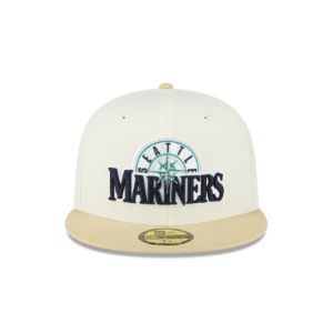 Just Caps Chrome Seattle Mariners 59FIFTY Fitted Hat sold by New Era