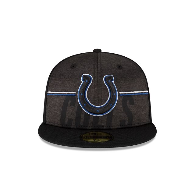 Indianapolis Colts 2023 Training Black 59FIFTY Fitted Hat sold by New Era product image thumbnail 2