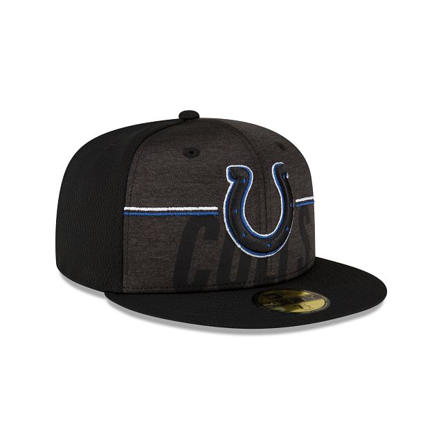 Indianapolis Colts 2023 Training Black 59FIFTY Fitted Hat sold by New Era product image thumbnail 3