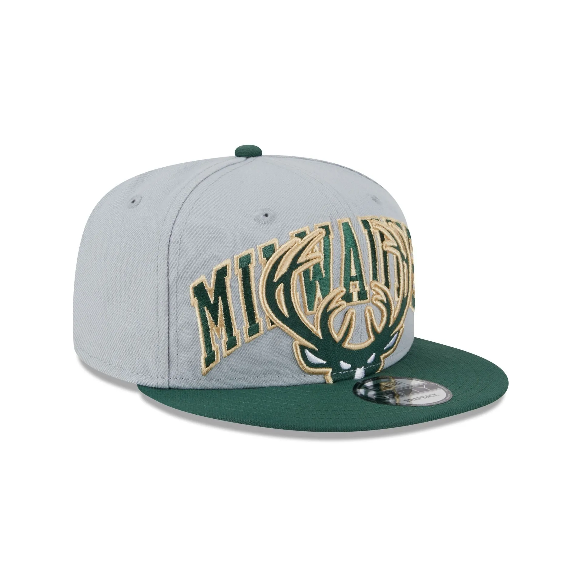 Milwaukee Bucks 2023 Tip-Off 9FIFTY Snapback Hat sold by New Era product image thumbnail 3