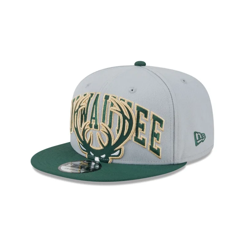 Milwaukee Bucks 2023 Tip-Off 9FIFTY Snapback Hat sold by New Era