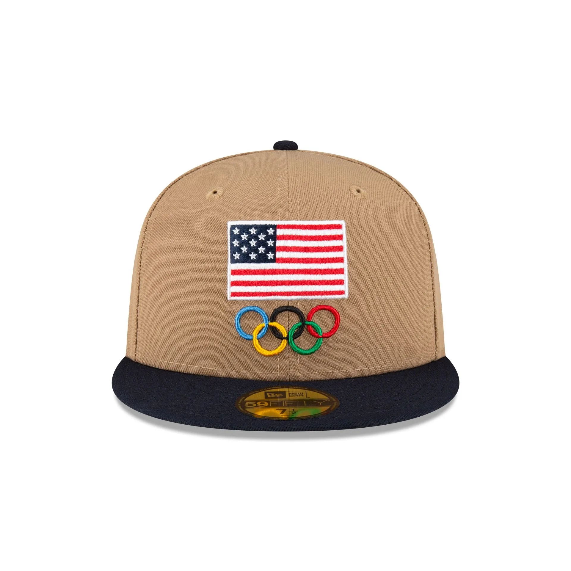 Team USA Khaki 59FIFTY Fitted Hat sold by New Era product image thumbnail 2
