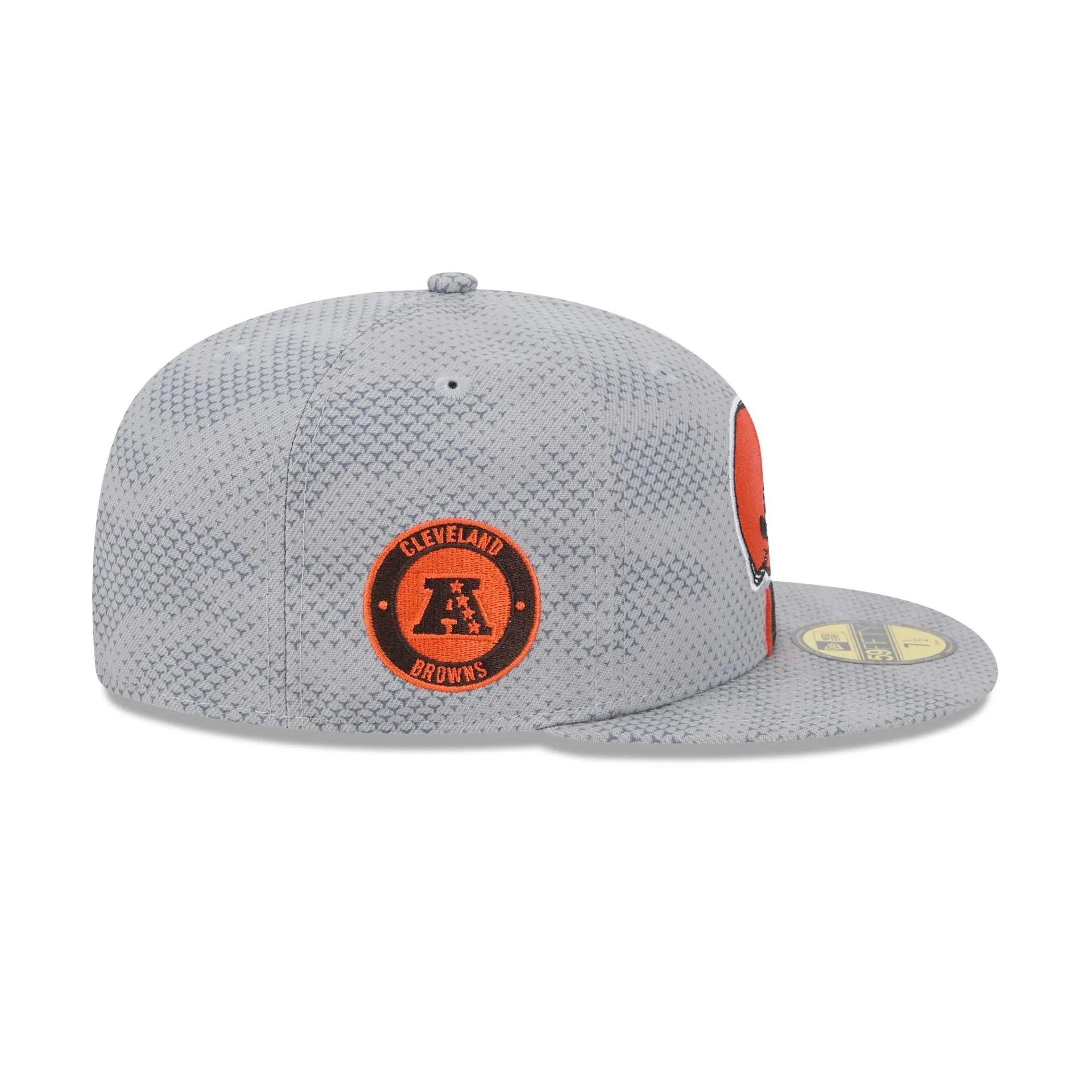 Cleveland Browns 2024 Sideline Gray 59FIFTY Fitted Hat sold by New Era product image thumbnail 4