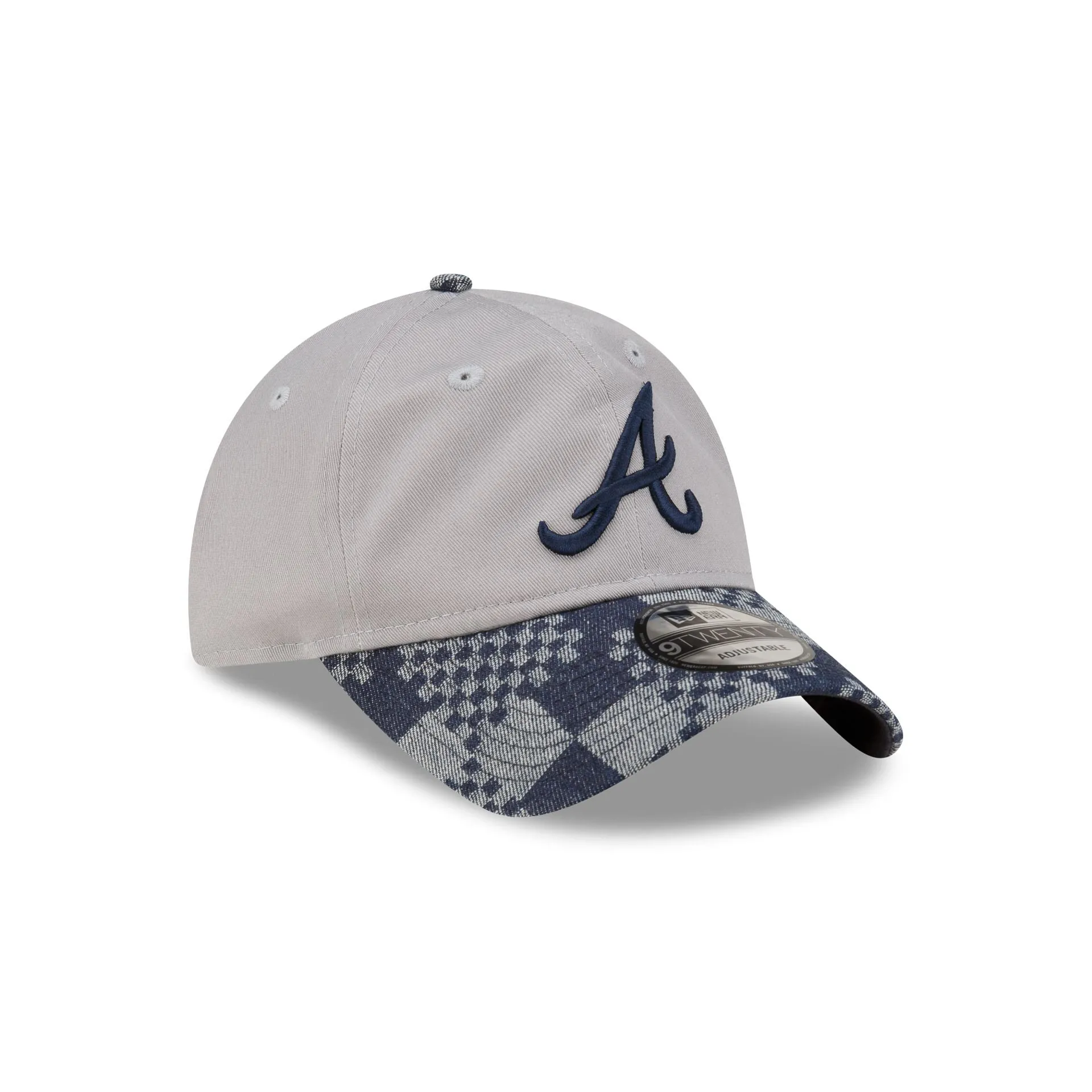 Atlanta Braves Pattern Denim 9TWENTY Adjustable Hat sold by New Era product image thumbnail 3