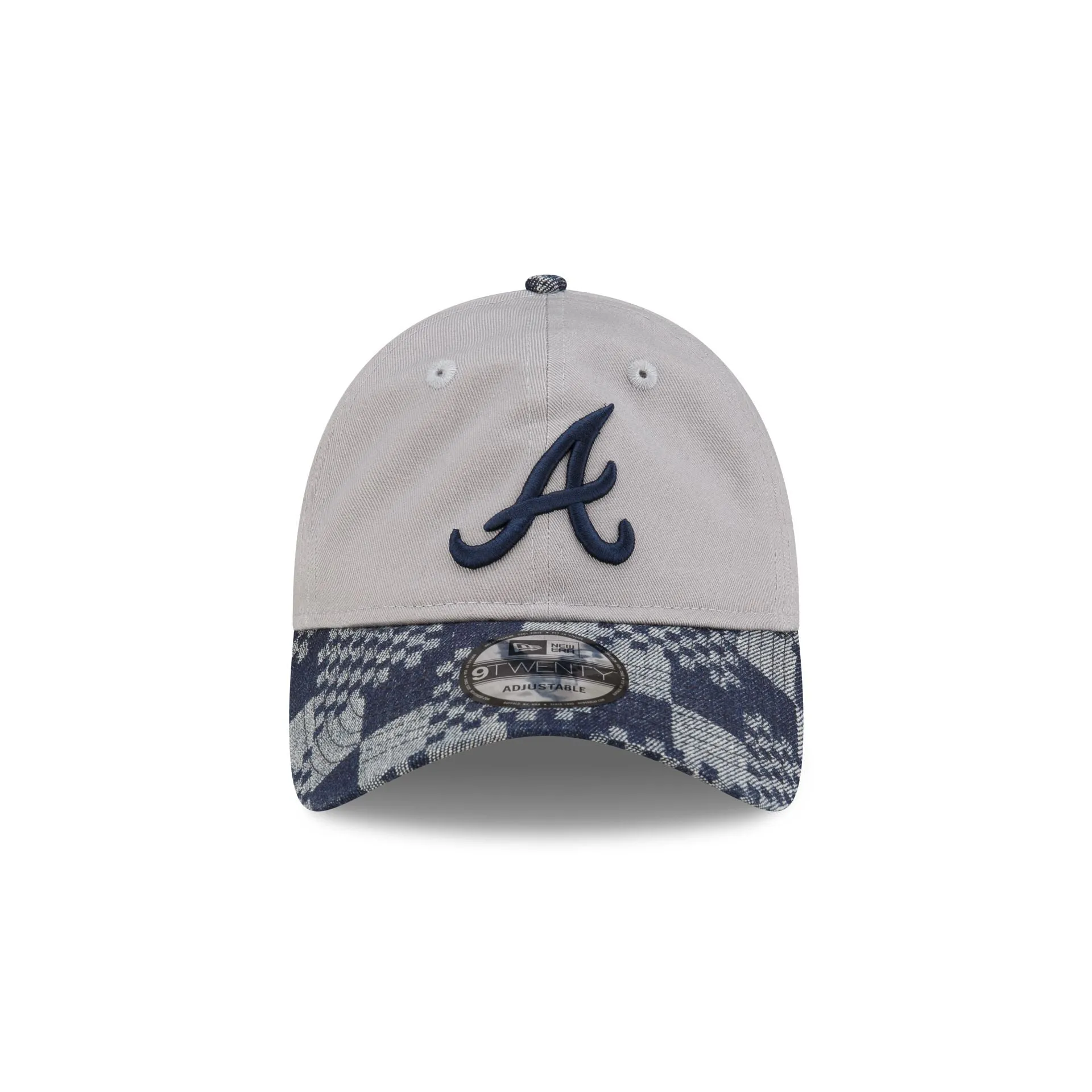 Atlanta Braves Pattern Denim 9TWENTY Adjustable Hat sold by New Era product image thumbnail 2