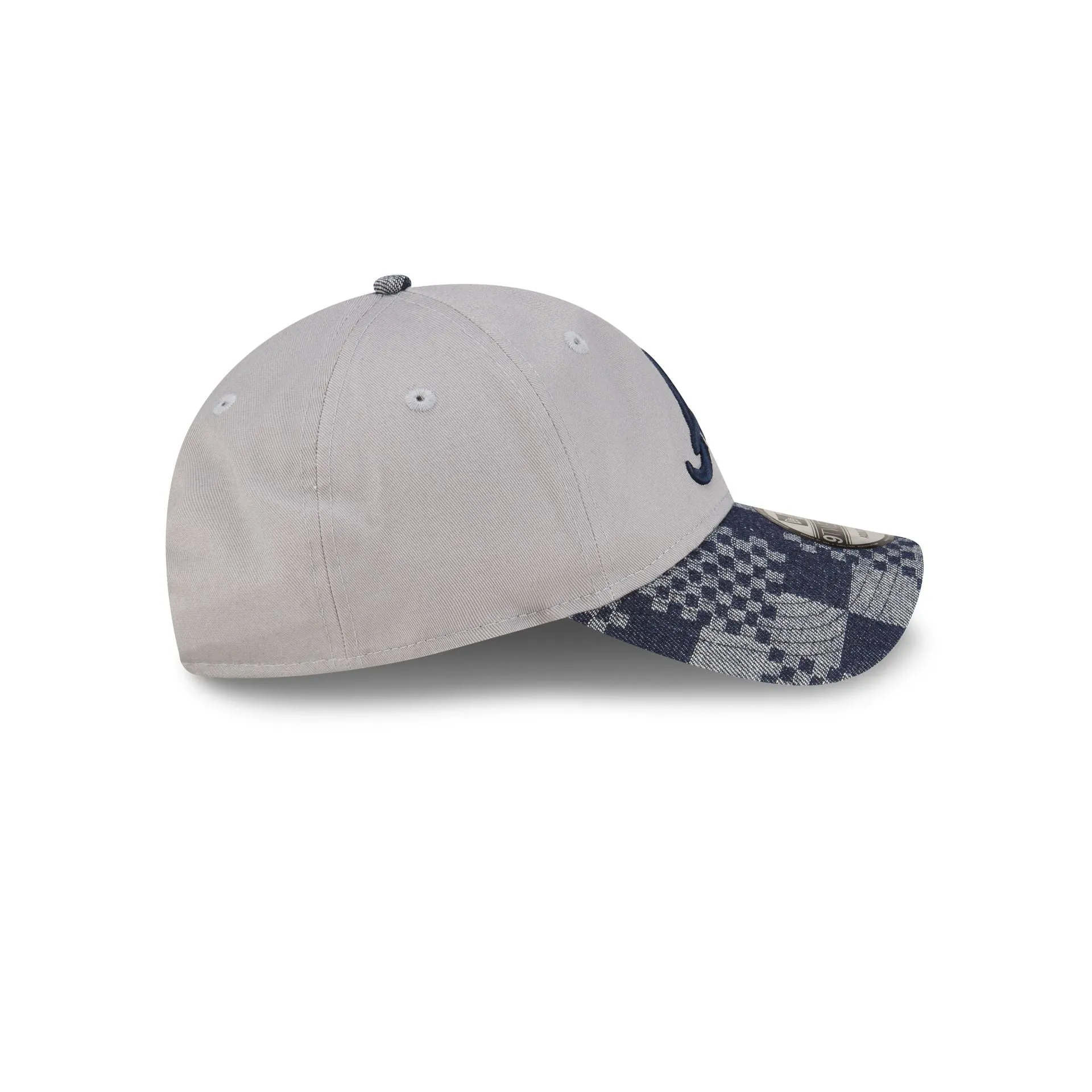 Atlanta Braves Pattern Denim 9TWENTY Adjustable Hat sold by New Era product image thumbnail 5