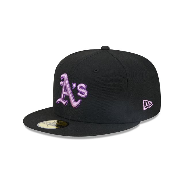 Oakland Athletics Metallic Pop 59FIFTY Fitted Hat sold by New Era
