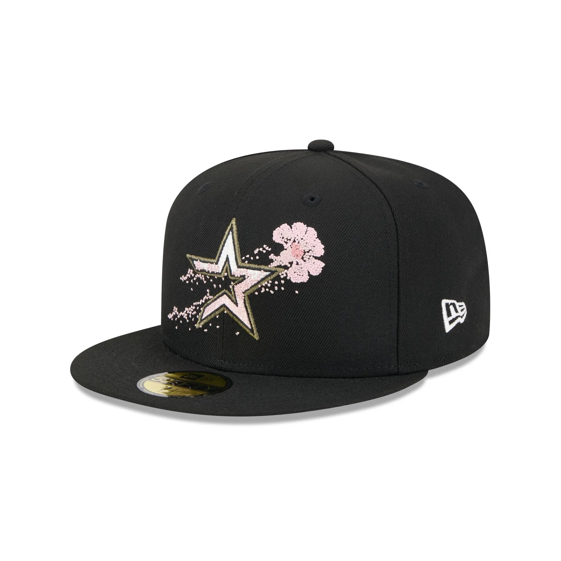 Houston Astros Dotted Floral 59FIFTY Fitted Hat sold by New Era