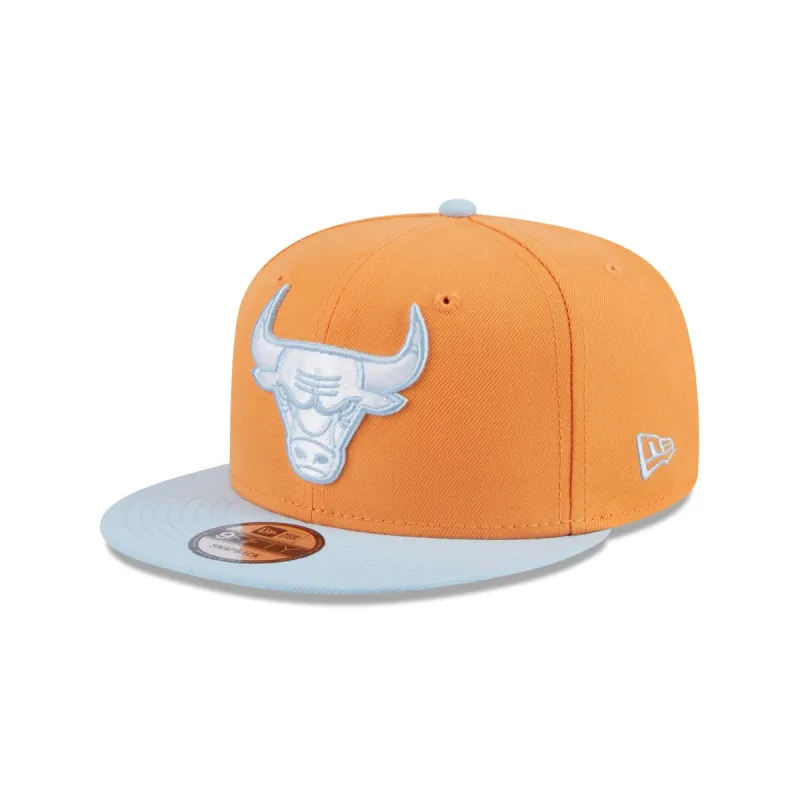 Chicago Bulls Color Pack Orange Glaze 9FIFTY Snapback Hat sold by New Era