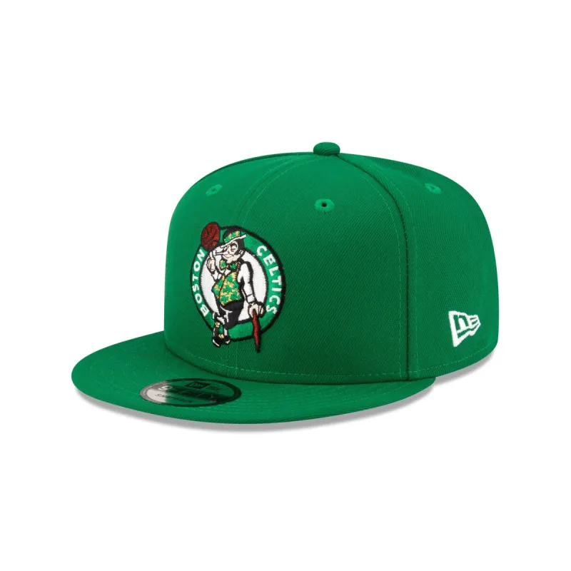 Boston Celtics Basic Green 9FIFTY Snapback Hat sold by New Era
